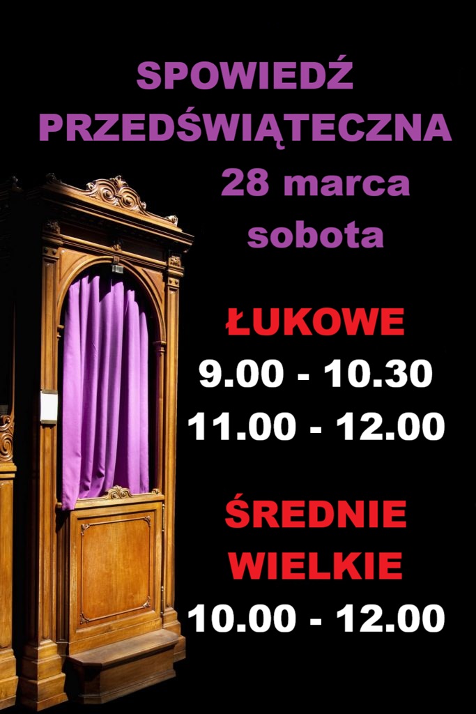 Spowiedź przedświąteczna